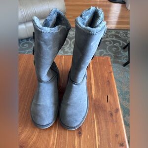 Ugg button boots